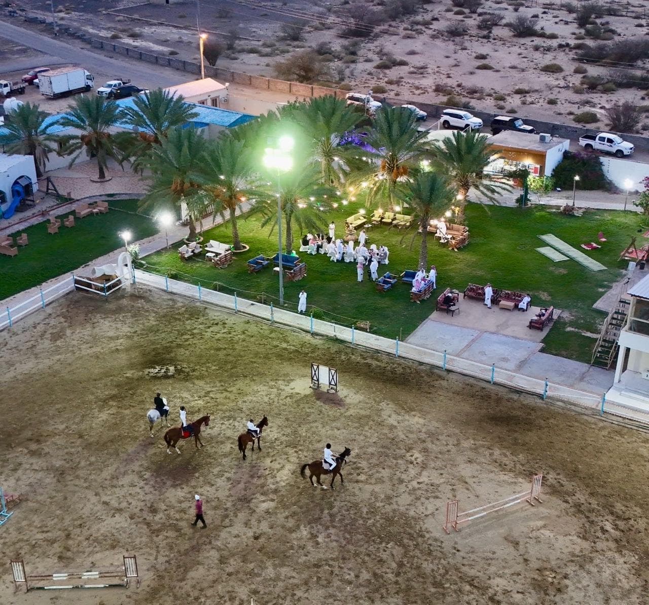 الباحة:تجربة ركوب الخيل في مركز فال العز للفروسية