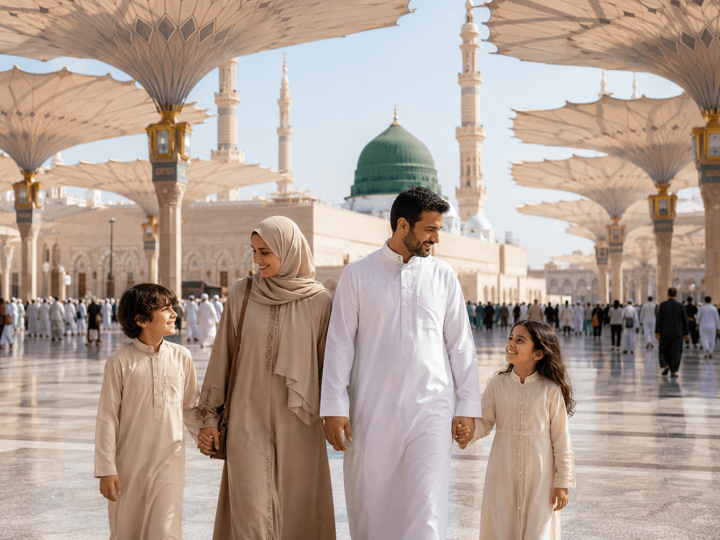 مكة وجدة والمدينة: باقة عائلية 8 أيام